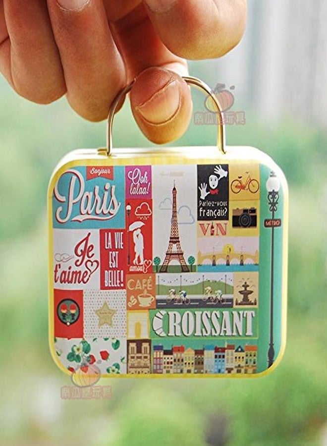 موكا حقيبة سفر معدنية من القصدير من MOCA (L97498i، متعددة الألوان) - Image 2